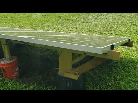 Ground mount after 80mph winds October 11, 2024