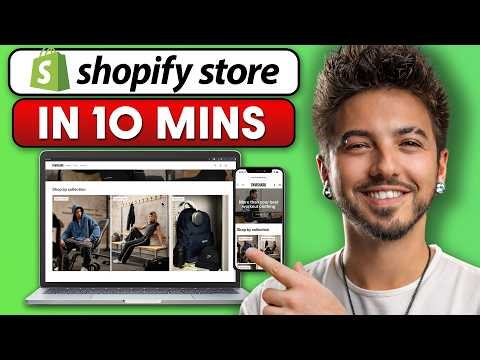 Shopify Tutorial for Beginners 2026 – Set Up Your Store in 10 Minutes