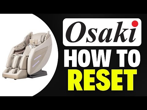 How To Reset Your Osaki Massage Chair (2025)