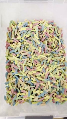 Gummy Candy Mix | 2-Pound Bag | Sweet & Sour Gummies for Candy Buffets, Dessert Decorating & Snacking | Peach Rings, Watermelon Slices, Worms, Bears | Gummies Bulk