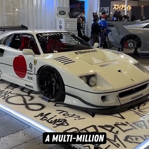 145K views · 3.1K reactions | What do you think about this Ferrari?⚪ #ferrari #japanesecarculture #bisforbuild | B is for Build | Facebook
