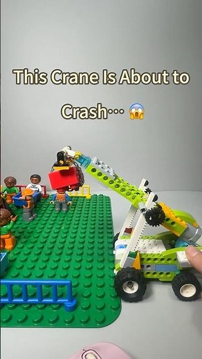 Crane Is About to Crash… 😱I Must Improve it! | Fun LEGO Engineering & Coding