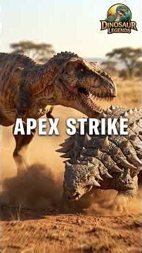 T-Rex vs Ankylosaurus ⚔️ | Final Boss Dinosaur Battle #dinosaur