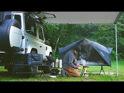 Gadget CAMPING MAN / Hill of Heavy Rain, Windy, Silent and Sunshine / Defender Car Camp