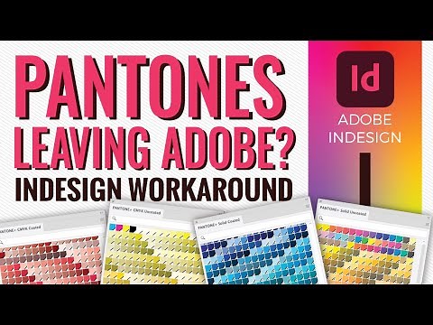 Pantone Not Supported-Adobe InDesign Workaround with Pantone Connect