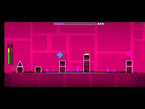 I Completed Back on track For First Time on Geometry Dash Lite