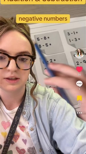 Aubree | Educator | Conceptual Visual Math on Instagram: "let’s talk about negative numbers 🫠😛 . . #ElementaryEducation #TeachersOfInstagram #TeachingIdeas #TeacherLife #TeacherCommunity #ClassroomInspiration #ElementarySchool #TeachingResources #TeacherTips #Educators #LearningThroughPlay #TeacherGram #TeacherHacks #TeacherSupport #TeacherGoals #TeacherInspiration #TeacherLifeBalance #ClassroomDecor #TeachLoveInspire #TeacherStrong"