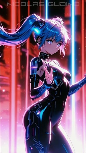 Kmode exception not handled, she handled me perfectly 🖤 #Waifu #Anime #AiGirl #WindowsError #Shorts