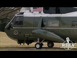 WATCH: President Trump Departs the White House En-Route to CPAC 2025 - 2/22/25
