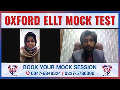 Oxford ELLT Speaking Mock Test | Full Practice Session
