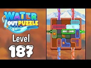 Water Out Puzzle Level 187 Walkthrough