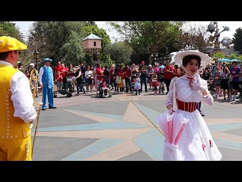 Mary Poppins Full Complete Show Disneyland California HD