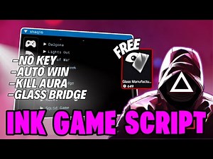🔥 Ink Game Script NO KEY 🎯 | Auto Tug of War, Glass Bridge, ESP, Aim Lock, No Clip + MORE! 🚀