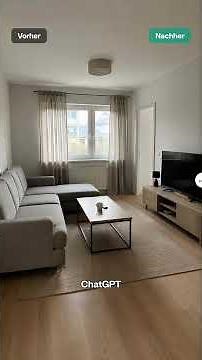 ChatGPT designt dein Wohnzimmer neu 🛋️