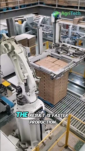 How Industrial Robots Run Nonstop Production Lines #factory #automation #manufacturing