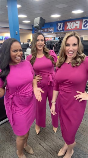 When great minds thing alike at 3am?? 😆 Alyse Zwick FOX 13's Mariah Harrison #morningnews #GoodDayTampaBay | FOX 13's Regina Gonzalez