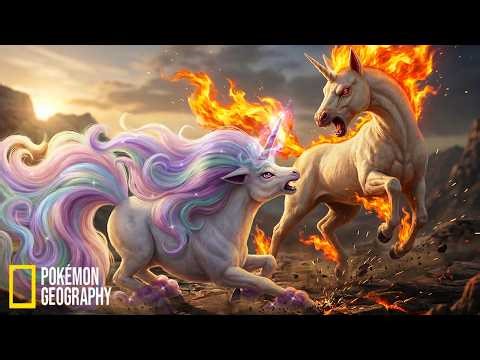 Pokemon In Real Life | NatGeo: Rapidash Paradox | The Fire and the Fairy (Reimagined With AI)