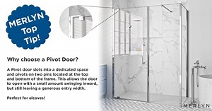 11 reactions | Did you know you can save space when choosing a shower door with the MERLYN range of Pivot doors. Take a look, there's a door for every taste & budget  | Merlyn Showering | Facebook