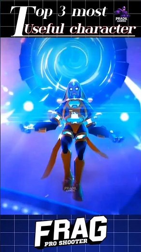 Top 3 Most Useful Characters in FRAG Pro Shooter #fragproshooter #gamingshorts