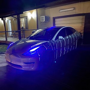 2017–20 Tesla Model 3 Headlights ColorSHIFT DRL Upgrade