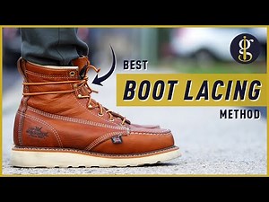 How To: Heel Lock Lacing Boots (Best Shoe Tying Method to Prevent Blisters & Black Toenails)