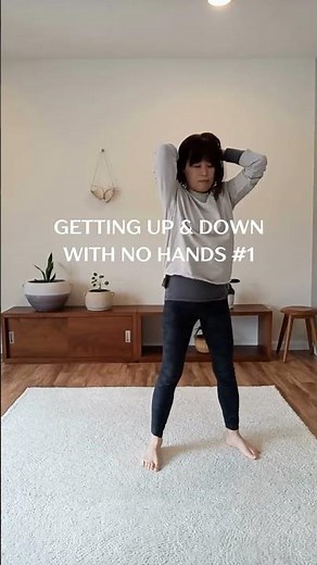 How to Get Up From Floor with Ease (No Hands ①) - Feldenkrais Way