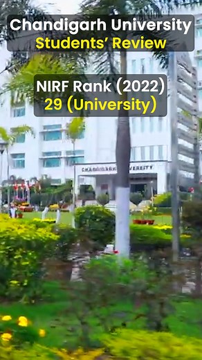 1K views | Chandigarh University (CU) Review in 1 minute Chandigarh University ranked 29th in India in the University category according to NIRF 2022. Find out about its courses, college infrastructure, faculty, and placements. #chandigarhuniversity #chandigarhuniversityreview #collegereview | Shiksha.com | Facebook