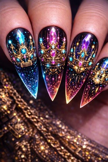 These Nails Are Literally ON FIRE 😱🔥 | Extreme Nail Art