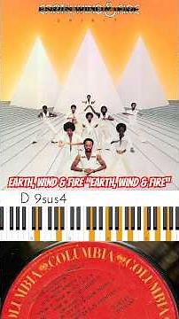 Earth, Wind & Fire “Earth, Wind & Fire” Chords 🔥🎹🔥 #musicianparadise