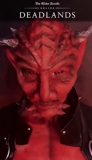 Challenging Makeup Look: ESO Deadlands | Mehrunes Dagon Transformation