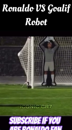 #ronaldo vs robot