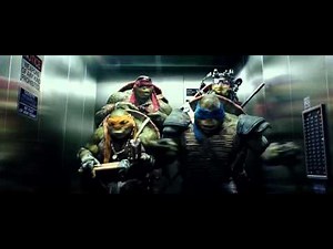 Teenage Mutant Ninja Turtles 2014 - The Elevator Scene