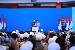 Wapres JK Buka Talent Fest dan Job Fair 2019 - Katadata.co.id