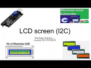 Introduction à l’écran LCD avec module I2C PCF8574 – Partie B