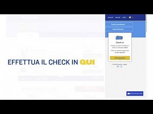 Come si effettua il check-in online?