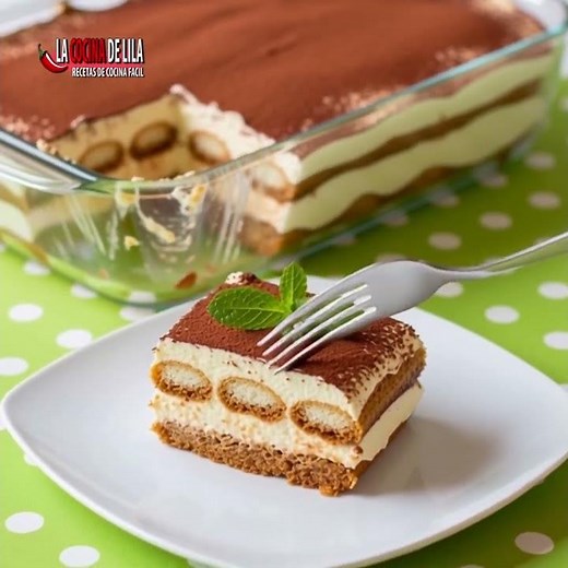 TIRAMISU Sin Huevo ¡100% SEGURO!