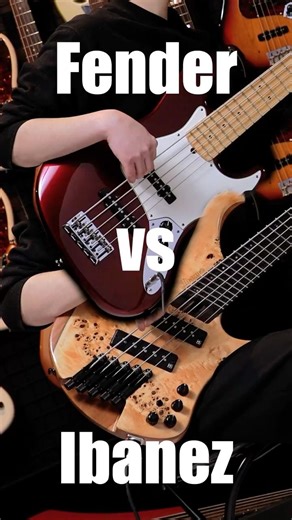 Ibanez vs Fender