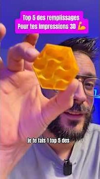 Which infill should you choose for 3D printing? (Top 5 for beginners) #3dprinting