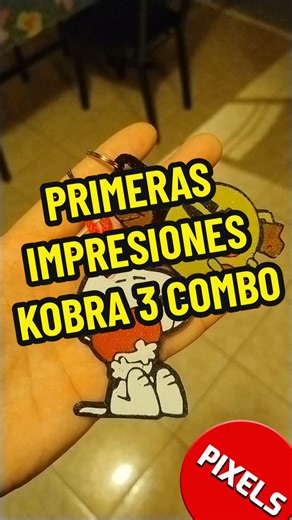 IMPRESION 3D - PIXELS Anycubic Kobra 3 COMBO #fypシ゚ #parati #fyp #pixels #foryoupage #dúo #foryou