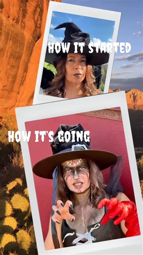 Happy Halloween 🎃 Dia de los Muertos 💀🌻from your sorceress 🧙‍♀️ | Elisa Andreis Sedona Real Estate expert