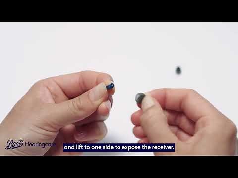 How to change the dome on an Audèo hearing aid