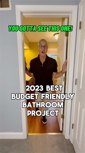 It’s 2024 Already, Isn’t it Time to Remodel Your Bathroom Yet? Watch Our Best Budget Friendly Bathroom Project of 2023. Follow Us to See the Entire Series Step by Step! #bathroom #bathroomdesign #homeimprovement #diy #reels #trends | Interior Trend Inc.