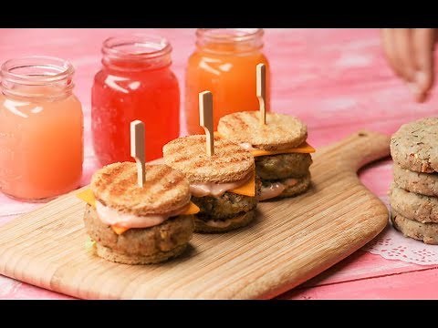 How to make Mini Burgers with a healthy twist