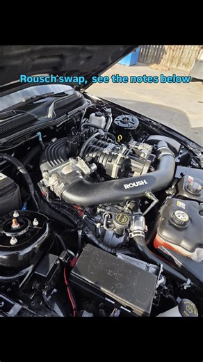 14 reactions | Codey with a complete engine swap of a rousch super charged intercooled engine from a donor car into this customers non rousch mustang. Codeys attention to detail makes it look like it is meant to be there! Great Job Codey. #erolsautomotive ##napaautopro ##itstrue | Erols Automotive, Napa Autopro, An AMVIC licencee | Facebook