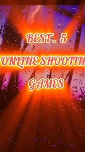 BEST 5 🎮🎮🎮 ONLINE SHOOTING GAMES 🔥🔥🔥