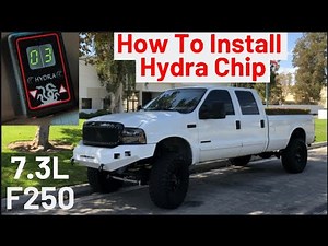How to install the hydra chip and download tunes on 7.3 powerstroke!