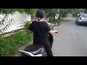 How long will it take to ride a scooty without knowing the cycle balance?