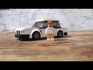 Como hacer un taxi de lego(Nissan Sentra B13/Tsuru)