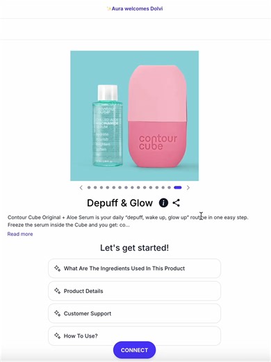 Depuffing routines are confusing Freeze or not? @contourcube Too cold? Wrong pressure? Now imagine your AI Companion of Contour Cube guides you 🤖❄️✨ 💬 “Freeze serum for 4–6 hours” 🧊 “Light pressure under eyes” ⬆️ “Glide upward for lymphatic flow” 🌿 “Focus on redness areas” Cooling hydration. Instant depuff. Real glow - no guesswork. This isn’t skincare. It’s a Product AI Companion for Depuff & Glow 💫 by ZippiAi #zippiai #ai #beautyhacks #contourcube #iceroller