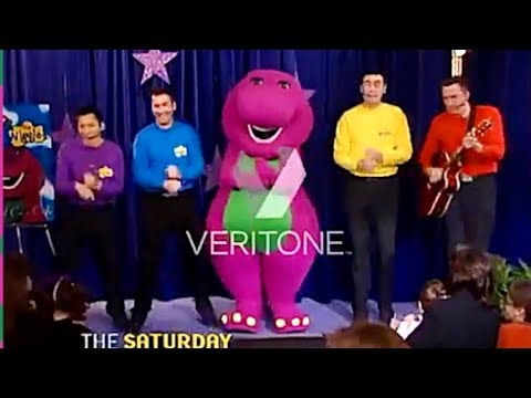 Barney & The Wiggles Performed on The Saturday Early Show 2001
